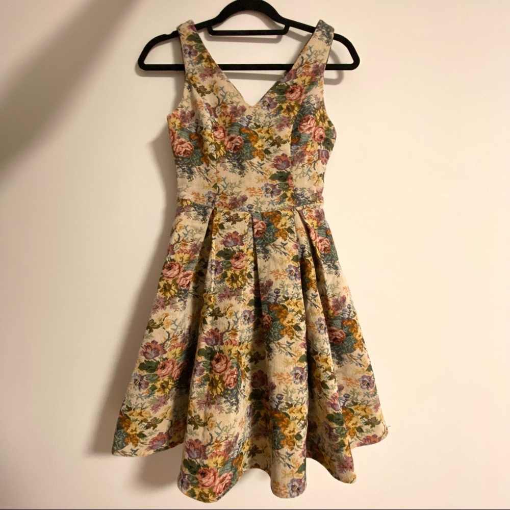NWOT Vintage Boutique 1861 Floral Flared Dress XS